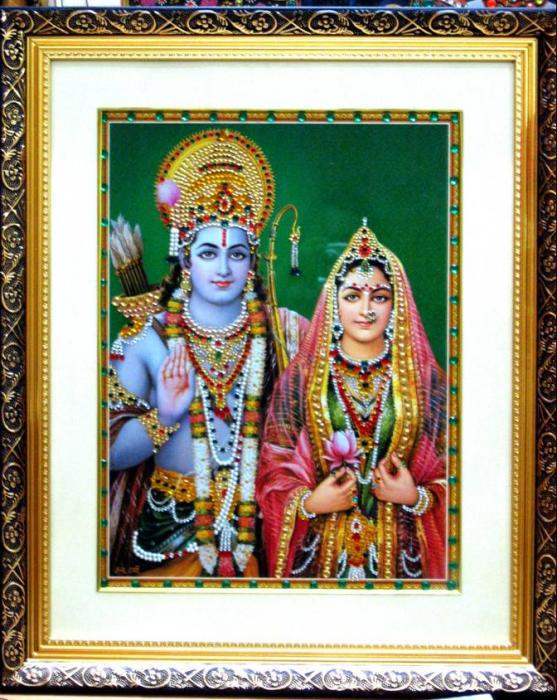 Shri Ram en Mata Sita